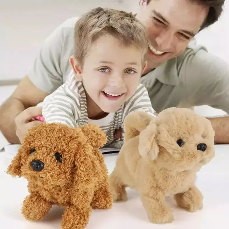 Interactive plush Puppy Toy