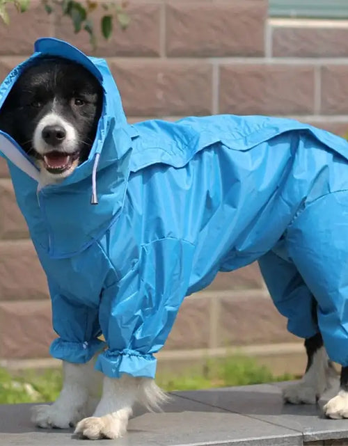 Load image into Gallery viewer, Dog Raincoat-Waterproof Jumpsuit
