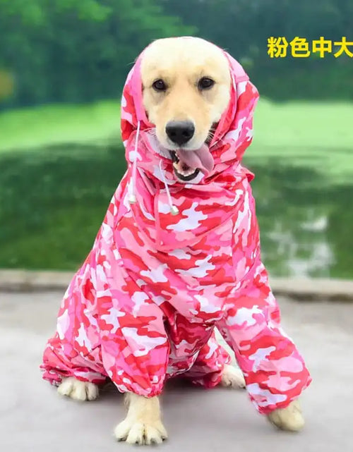 Load image into Gallery viewer, Dog Raincoat-Waterproof Jumpsuit
