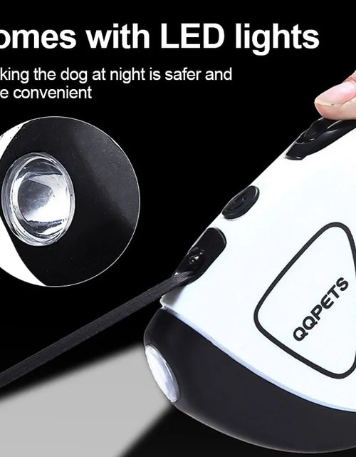 Load image into Gallery viewer, DL910 Pet Dog Automatic Retractable Leash with LED Night Safety
