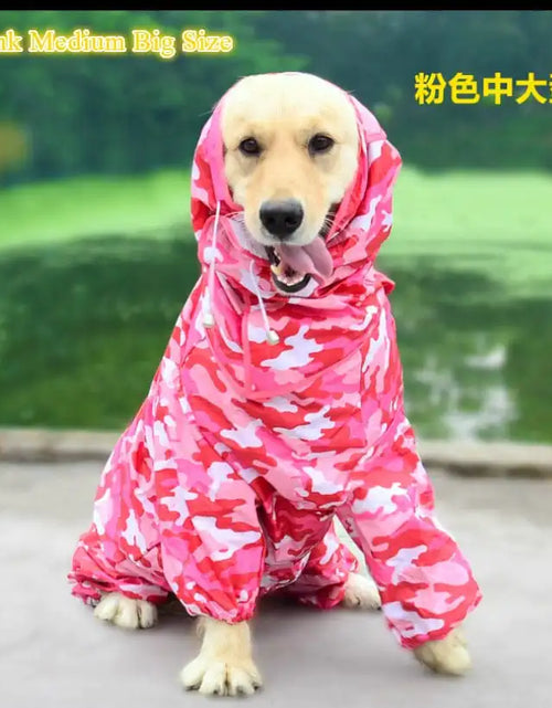 Load image into Gallery viewer, Dog Raincoat-Waterproof Jumpsuit
