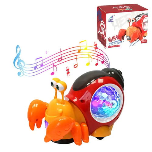 Load image into Gallery viewer, Cute Sensing Crawling Crab Baby Toys Interactive
