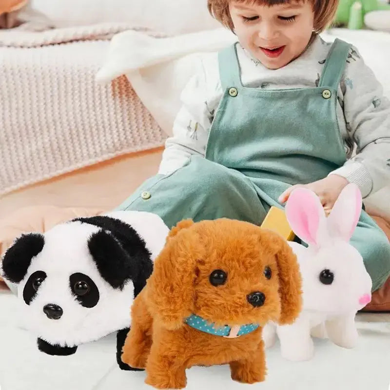 Interactive plush Puppy Toy