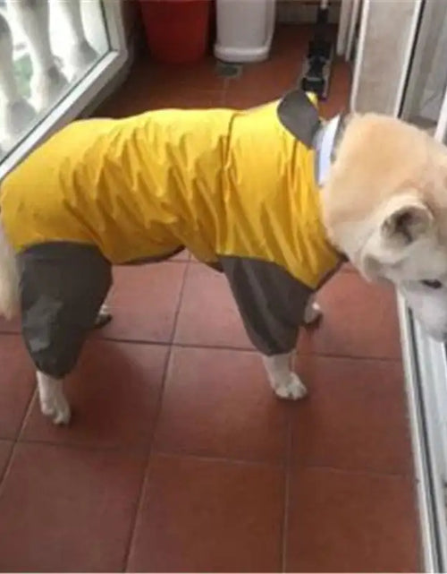 Load image into Gallery viewer, Dog Raincoat-Waterproof Jumpsuit
