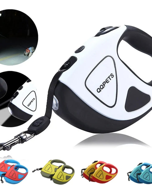 Load image into Gallery viewer, DL910 Pet Dog Automatic Retractable Leash with LED Night Safety
