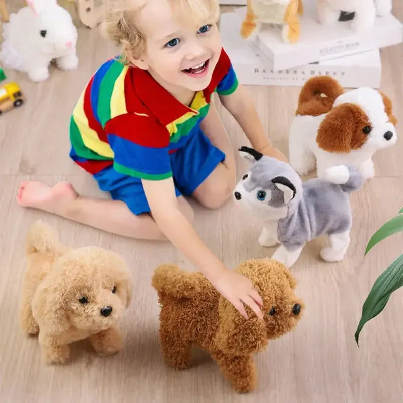 Interactive plush Puppy Toy