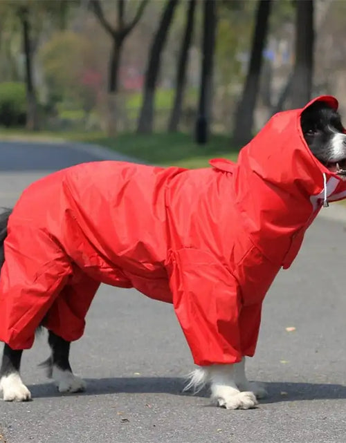 Load image into Gallery viewer, Dog Raincoat-Waterproof Jumpsuit
