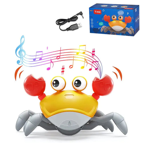 Load image into Gallery viewer, Cute Sensing Crawling Crab Baby Toys Interactive
